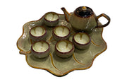 Variegated Glaze Tea Set