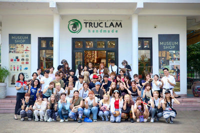 TRUC LAM HANDMADE WELCOMES STUDENT DELEGATION FROM INTERNATIONAL VOLUNTEER ORGANIZATION BWP