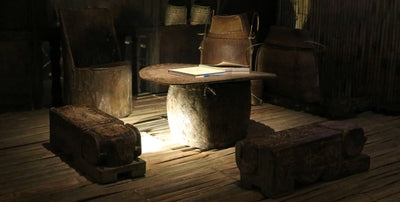 Collection of Ancient Wooden Chairs of the Tai People in Nghe An