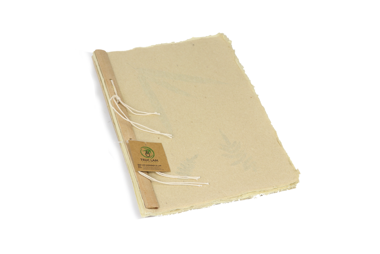 Large handmade Do paper notebook