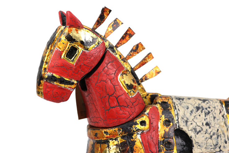 High-class handmade lacquer puppet - Big horse