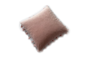 Velvet Cushion Cover With Decorative Tassels