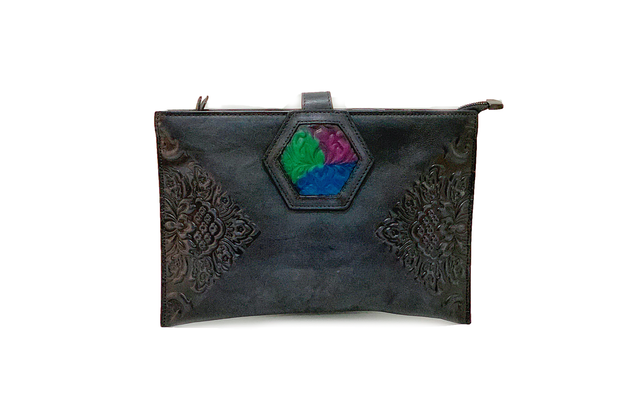 Cow Leather Wallet With Multi Colors 8245