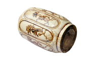 Medium Imitative-Antique Vase, Chrysanthemum Decorated; Tran's Dynasty of XIII-XIV Century Brown-Ceramic