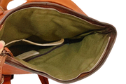 Cow leather shoulder handbag 8217