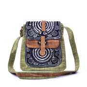 Sling Bag with Traditional Hand Drawn Batik Pattern