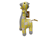 Mini Stuffed Giraffe Made Of Floral Cotton Fabric