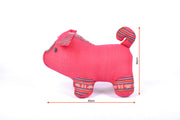 Big Piggy With Traditional Thai Brocade Patterns From Mai Chau (size L)