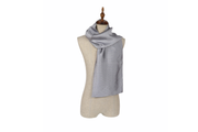 Two-Layered Scarf Made From 70% Silk, 30% Rayon