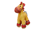Stuffed Horse with Traditional Thai Brocade Patterns